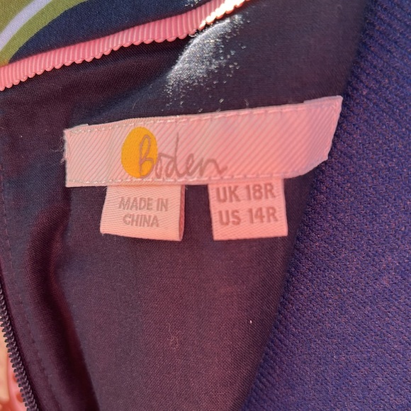 Boden Women’s Short Sleeved Multi Floral Patterned Dress - Picture 5 of 6